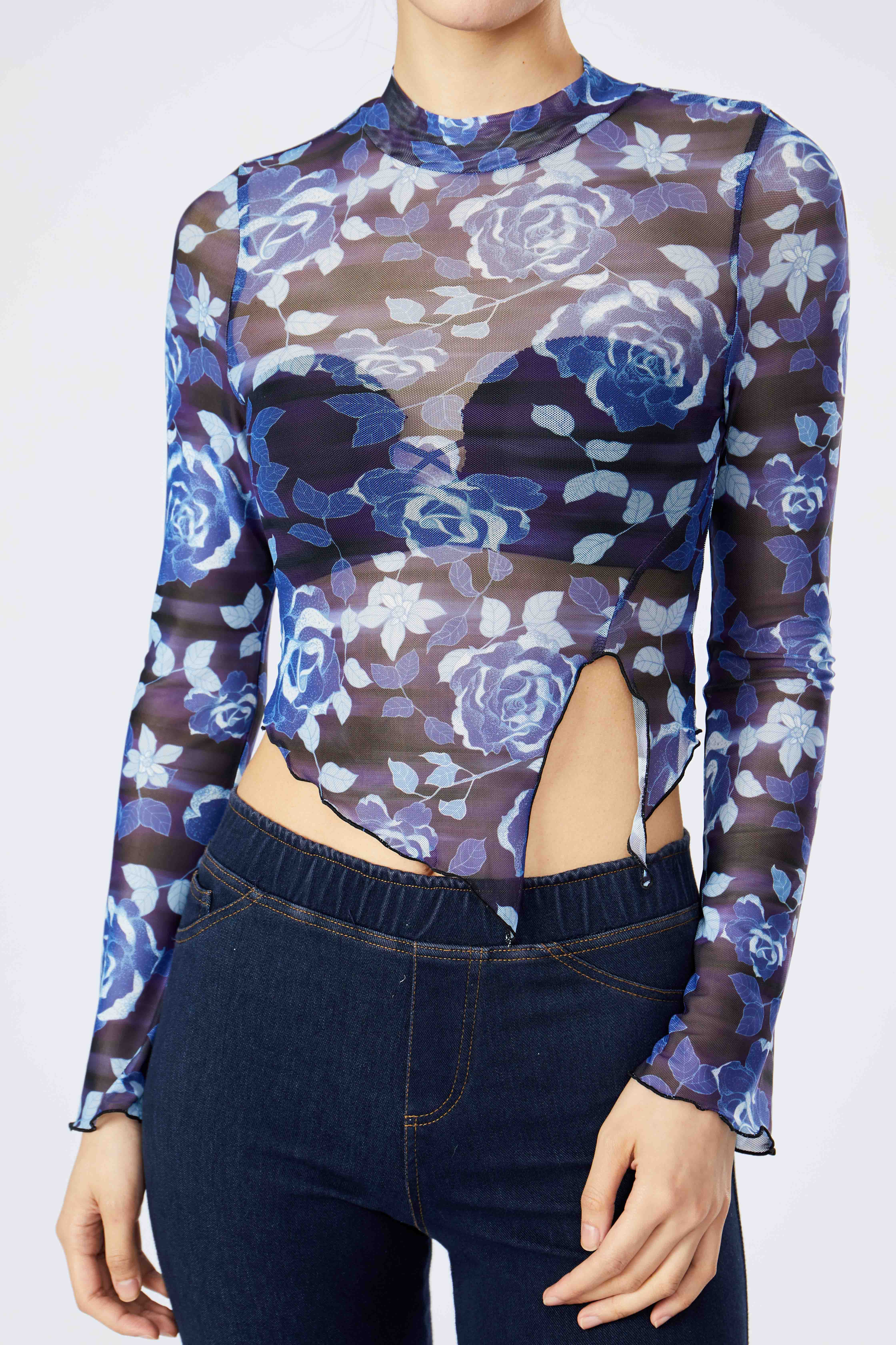 Knit Long Sleeve Top